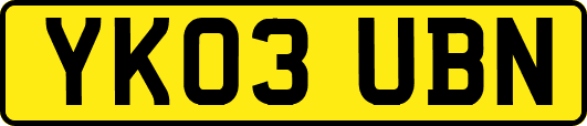 YK03UBN
