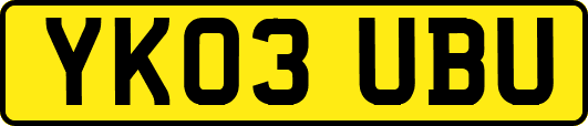 YK03UBU