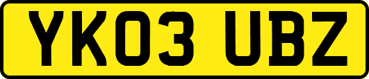YK03UBZ