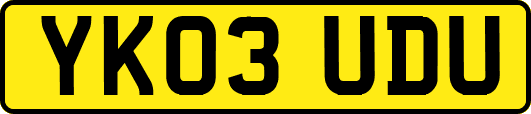 YK03UDU