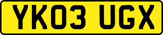 YK03UGX