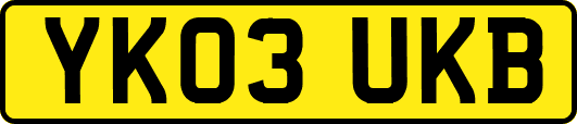 YK03UKB