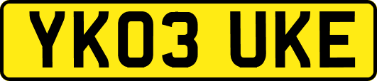 YK03UKE
