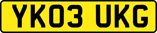 YK03UKG