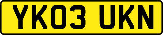 YK03UKN