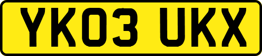 YK03UKX