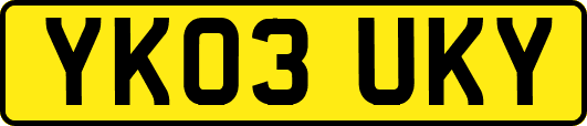 YK03UKY