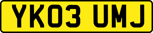 YK03UMJ