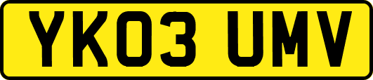 YK03UMV