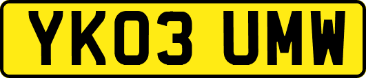 YK03UMW