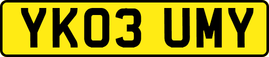 YK03UMY
