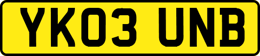 YK03UNB