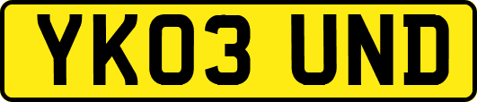 YK03UND