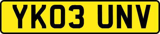YK03UNV