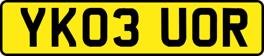 YK03UOR