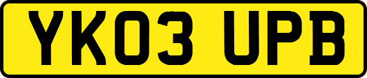 YK03UPB