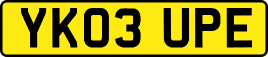 YK03UPE