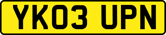 YK03UPN