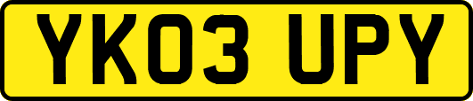 YK03UPY