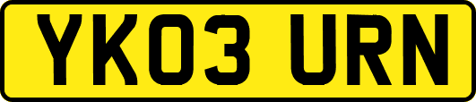 YK03URN