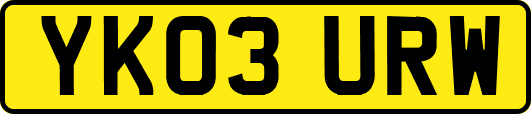 YK03URW