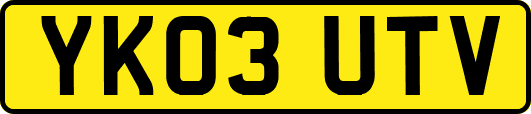 YK03UTV