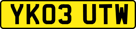 YK03UTW