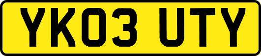YK03UTY