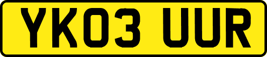 YK03UUR