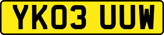 YK03UUW