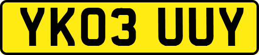 YK03UUY