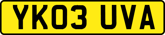YK03UVA