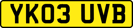 YK03UVB