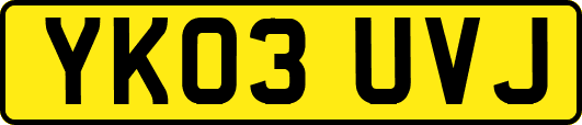 YK03UVJ