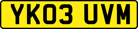 YK03UVM