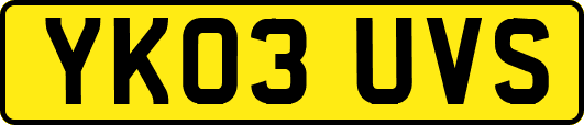 YK03UVS