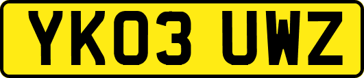 YK03UWZ