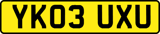 YK03UXU