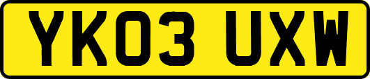 YK03UXW