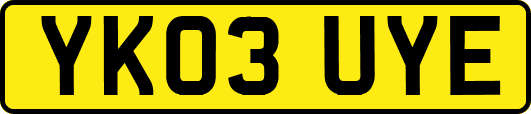 YK03UYE