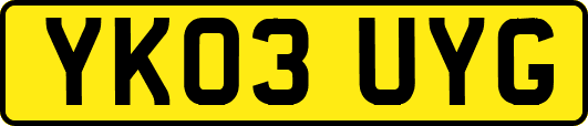 YK03UYG