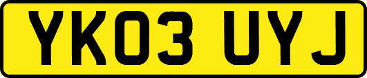 YK03UYJ