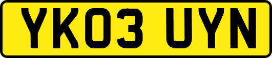 YK03UYN