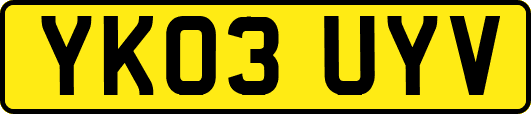 YK03UYV