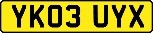 YK03UYX