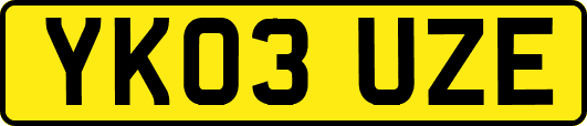 YK03UZE