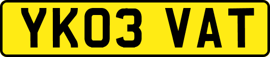 YK03VAT