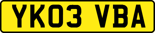YK03VBA