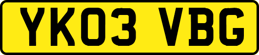 YK03VBG