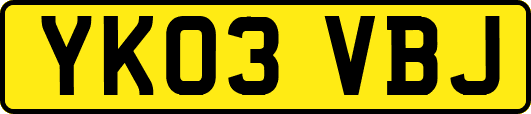 YK03VBJ
